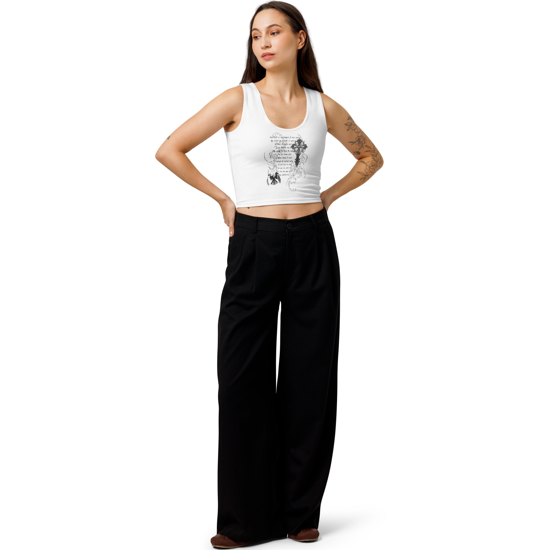Emitted Crop Top